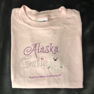 Kids embellished ALASKA shirt top XS